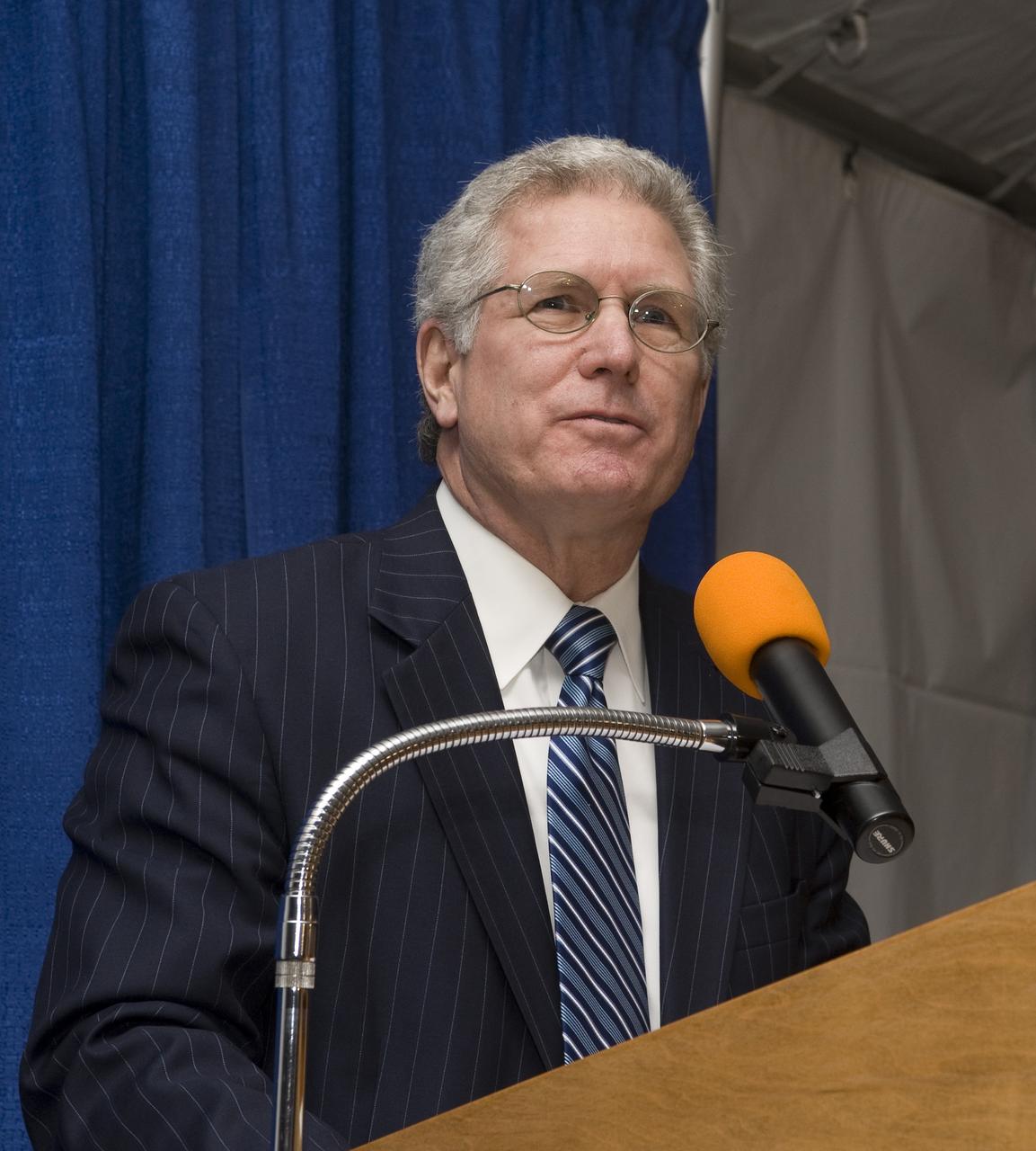 NASA Ames Research Center 70 Year Anniversary Gala Dinner held at Santa Clara University, Santa Clara, California with guest speaker William Ballhaus, former Center Director.