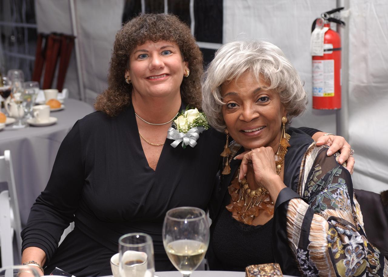NASA Ames Research Center 70 Year Anniversary Gala Dinner held at Santa Clara University, Santa Clara, California with special guest speaker Nichelle Nichols of Star Trek fame.