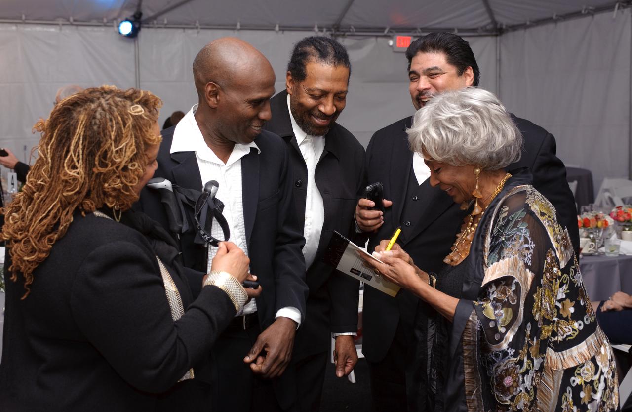 NASA Ames Research Center 70 Year Anniversary Gala Dinner held at Santa Clara University, Santa Clara, California with special guest speaker Nichelle Nichols of Star Trek fame.