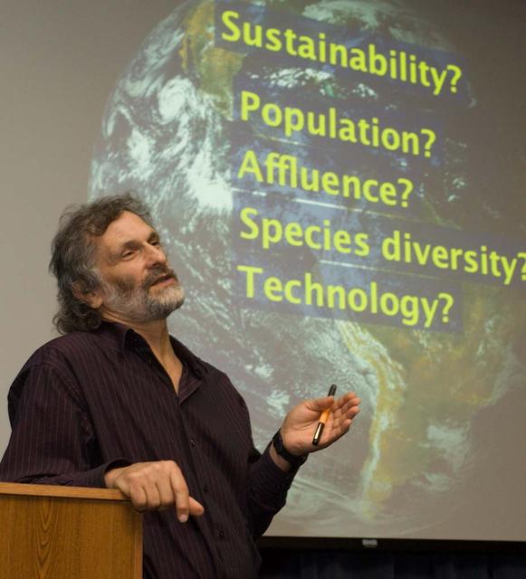 Director's Colloquium; Dr Jonathan Trent, Physical Scientist with NASA Ames Bioengineering Branch presents 'OMEGA and the Future of Aviation Fuels)   Abstract: Offshore Membrane Enclosures for Growing Algae (OMEGA) is an innovative approach to growing oil-producing, freshwater algea in off shore enclosures, using municipal wastewater that is currently dumped into the ocean at a rate of >35 billion gals/day.