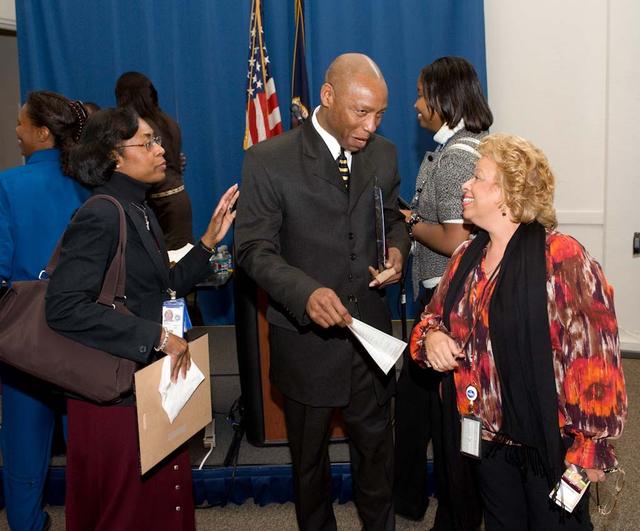 African American Advisory Group'a history month celebration; 'An Abundance of Excellence' Chronicling the Journey of the Black Astronauts. Rhonda Baker, Ernest Jennings, Nonnie Braxton