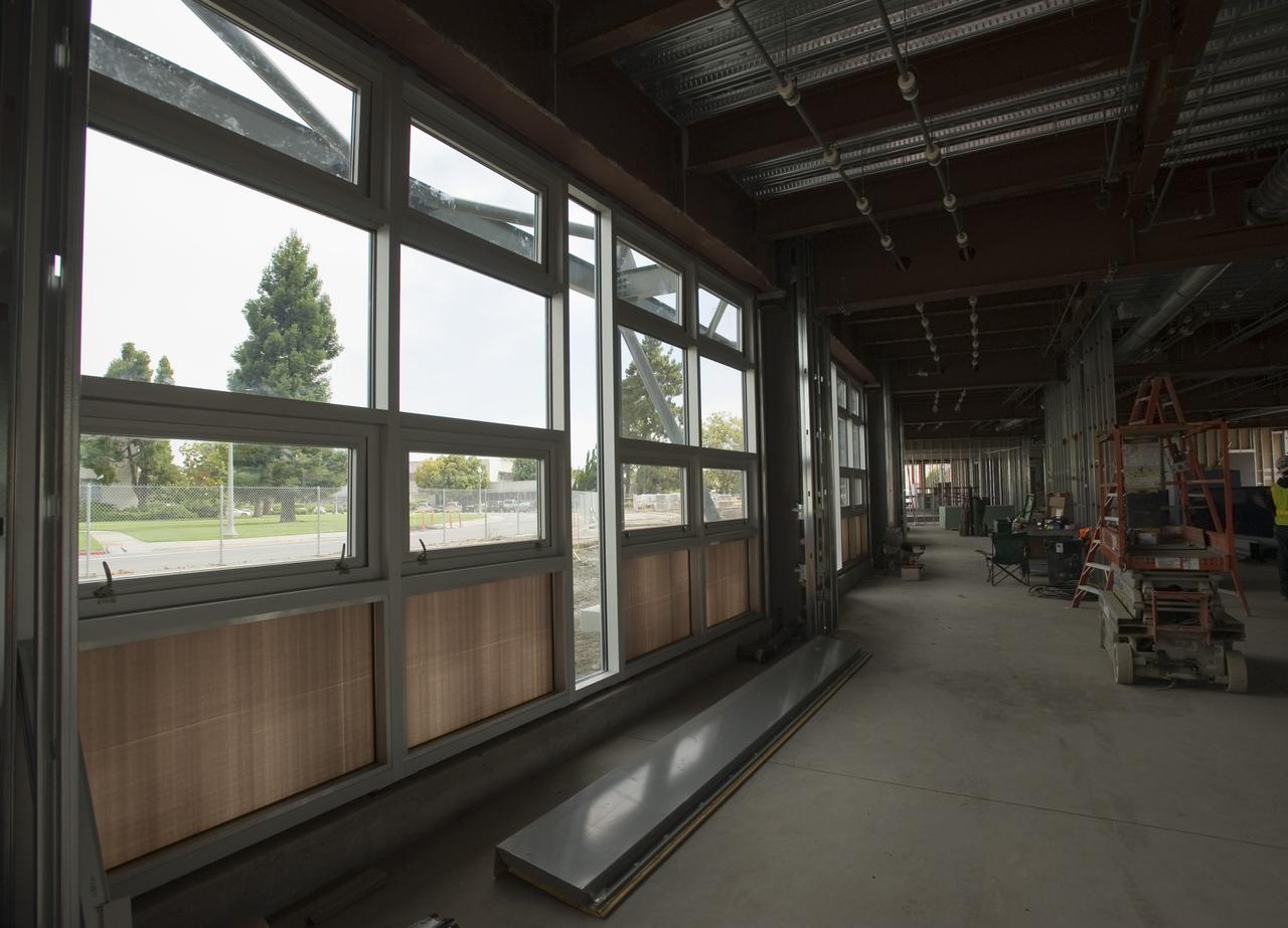 Construction of the new NASA Ames Green Building dubbed Sustainability Base located on the Ames Research Center campus at Moffett Field, CA.