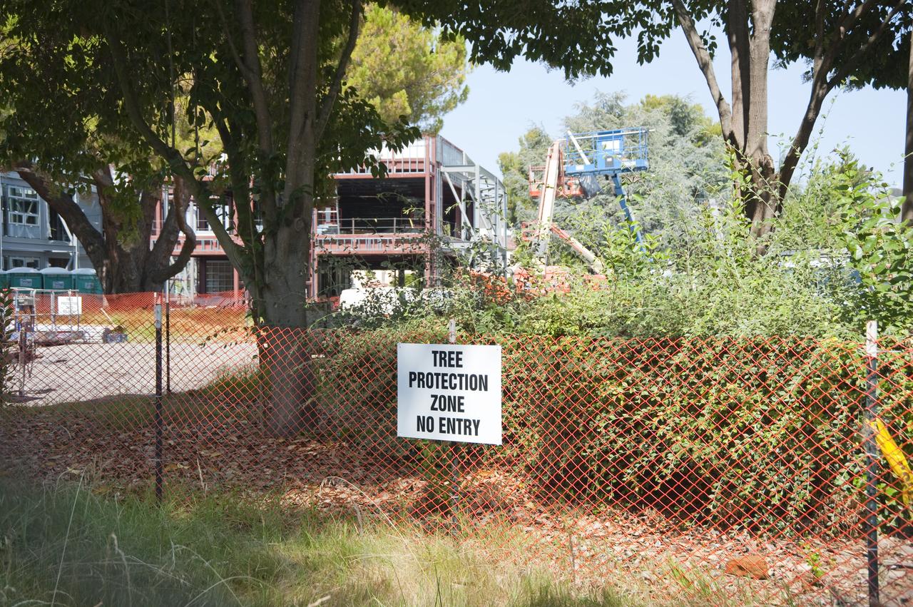 Construction of the new NASA Ames Green Building dubbed Sustainability Base located on the Ames Research Center campus at Moffett Field, CA.