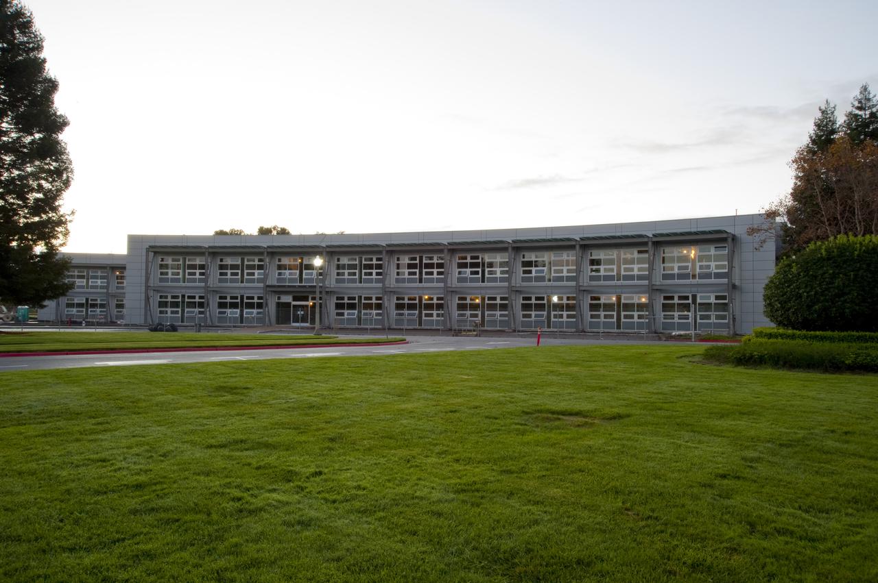 Construction of the new NASA Ames Green Building dubbed Sustainability Base located on the Ames Research Center campus at Moffett Field, CA.