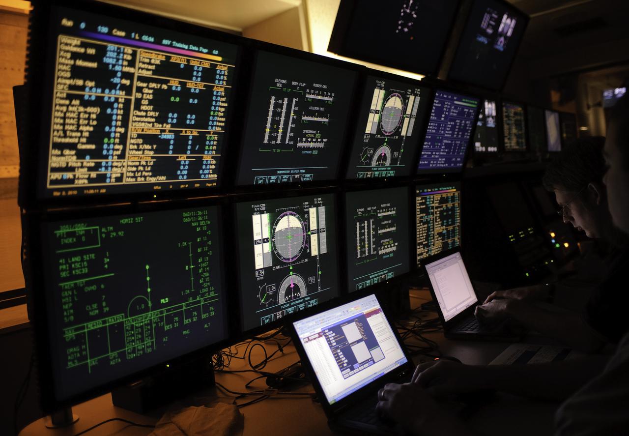 Vertical Motion Simulator (VMS) control room