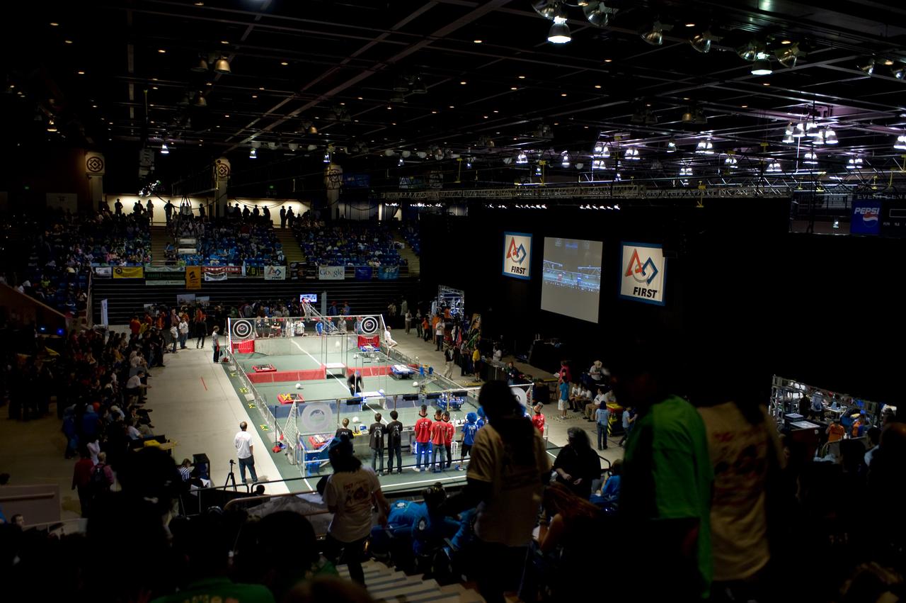 For Inspiration and Recognition of Science and Technology; FIRST Robotics Competition 2010 Silicon Valley Regional held at San Jose State University, San Jose, California