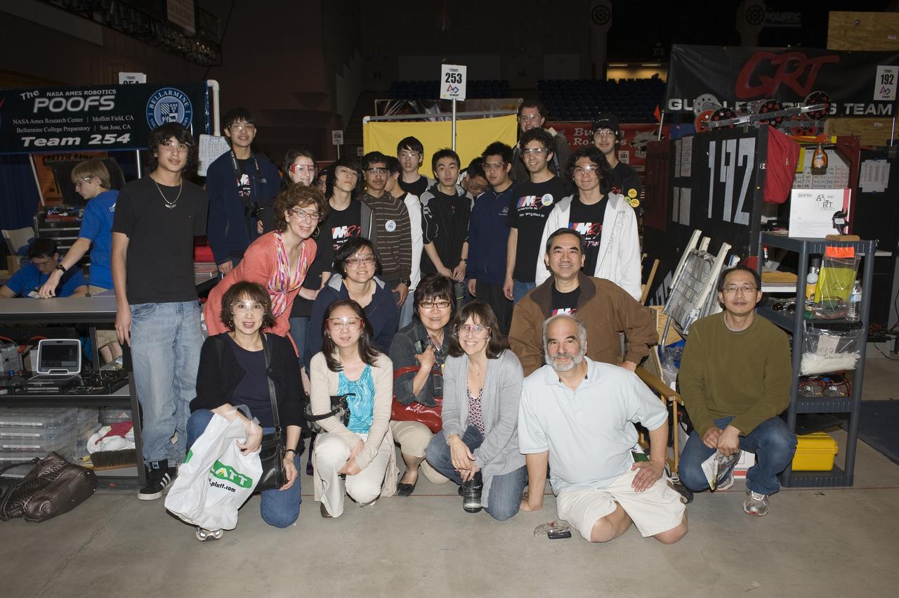 For Inspiration and Recognition of Science and Technology; FIRST Robotics Competition 2010 Silicon Valley Regional held at San Jose State University, San Jose, California  Mills Robotics Team, Mills H.S, CA Team 253