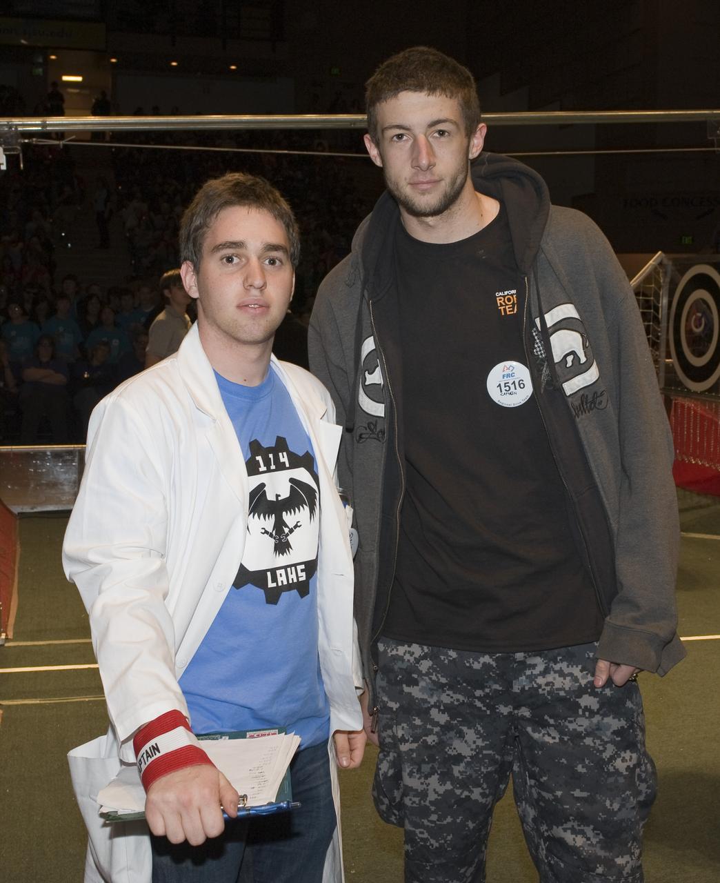 For Inspiration and Recognition of Science and Technology; FIRST Robotics Competition 2010 Silicon Valley Regional held at San Jose State University, San Jose, California  teams 114 and 1516