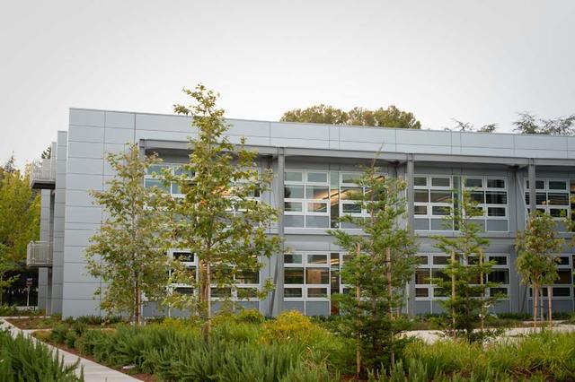 Construction of the new NASA Ames Green Building dubbed Sustainability Base located on the Ames Research Center campus at Moffett Field, CA. exterior views of building and landscaping