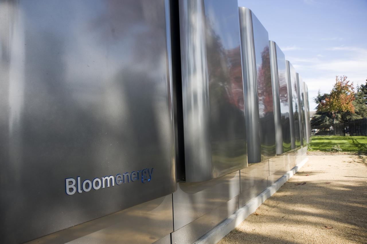 Construction of the new NASA Ames Green Building dubbed Sustainability Base located on the Ames Research Center campus at Moffett Field, CA. Bloom Energy, Inc. powers the building. Bloom Energy equipment