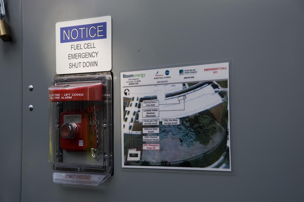 Construction of the new NASA Ames Green Building dubbed Sustainability Base located on the Ames Research Center campus at Moffett Field, CA. Bloom Energy, Inc. powers the building. Bloom Energy equipment
