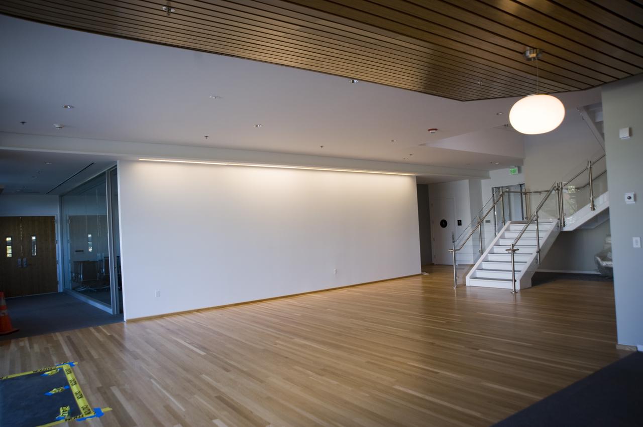 Halls and open space.