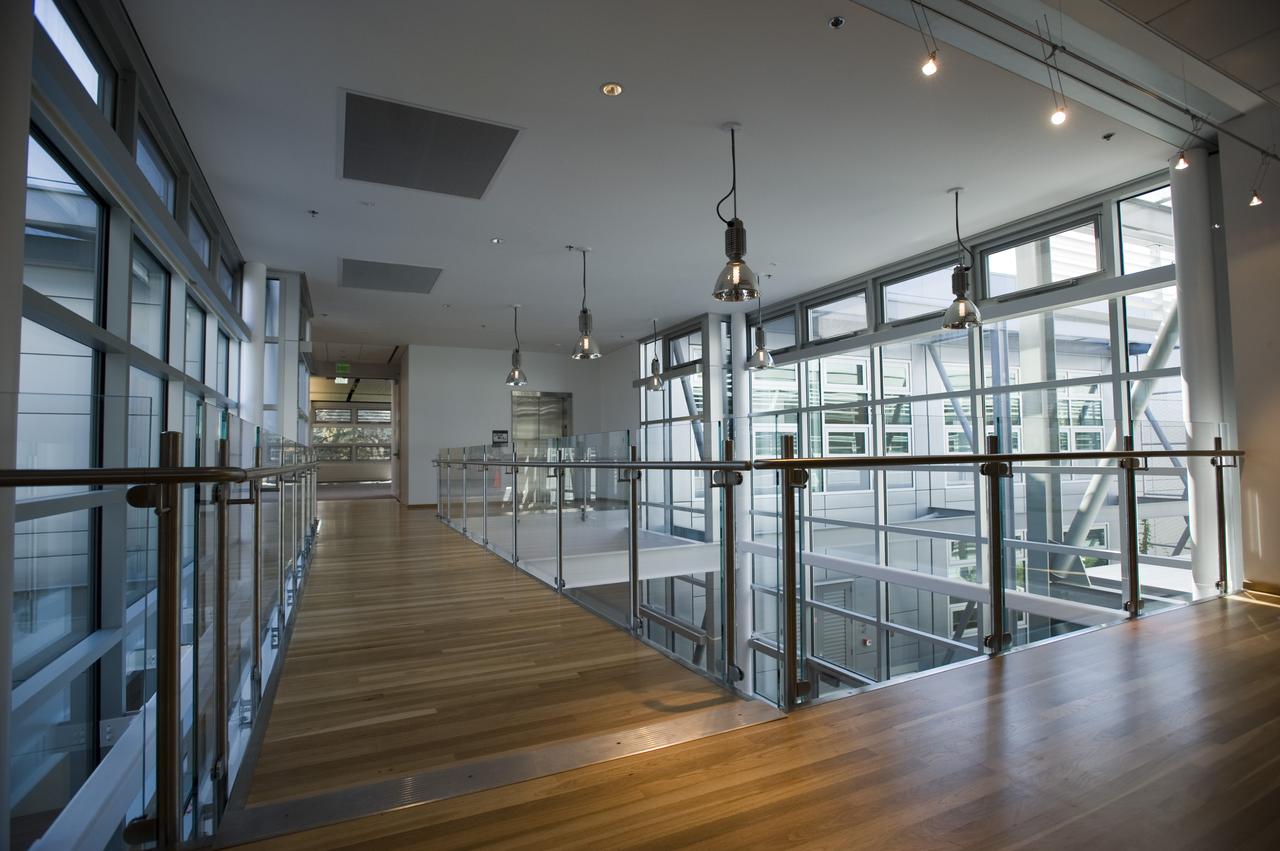 Halls and open space.