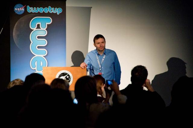 NASA Ames Tweetup and tour of center with John Yembrick, Ames PAO Chief (acting) and host of the event.