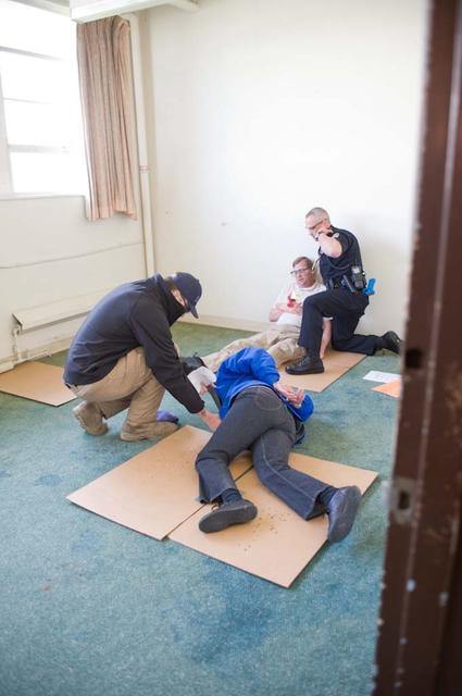 Joint Security, Law enforcement, fire and emergency services exercise