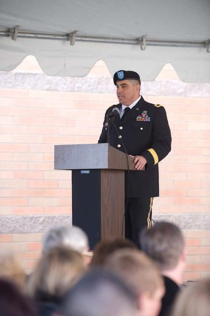 New Armed Forces Seserve Center & 63rd Regional Support Command Headquarters, Moffett Field, CA ribbon cutting ceremonies.