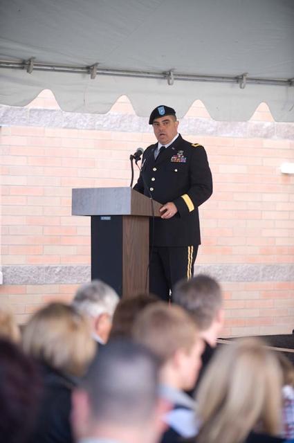 New Armed Forces Seserve Center & 63rd Regional Support Command Headquarters, Moffett Field, CA ribbon cutting ceremonies.