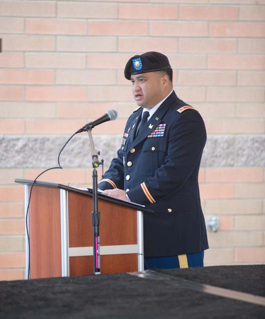 New Armed Forces Seserve Center & 63rd Regional Support Command Headquarters, Moffett Field, CA ribbon cutting ceremonies.