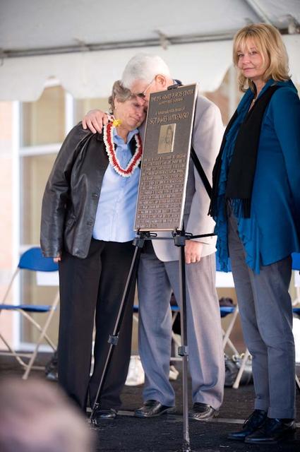 New Armed Forces Reserve Center & 63rd Regional Support Command Headquarters, Moffett Field, CA ribbon cutting ceremonies and dedication of the United States Armed Forces Center is memorialized in honor of Sgt James Wilkowski.