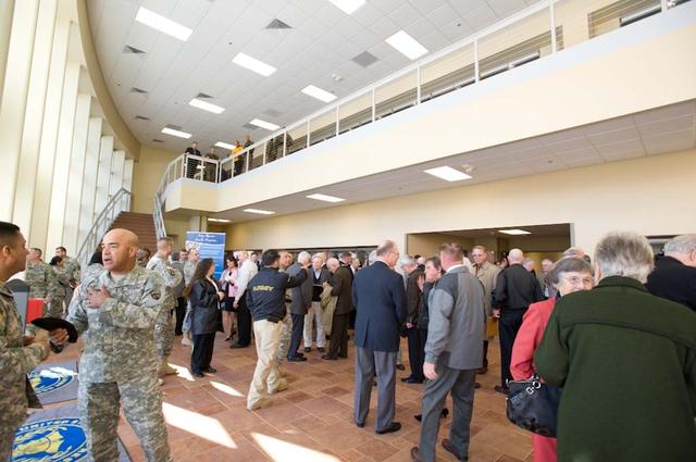 New Armed Forces Seserve Center & 63rd Regional Support Command Headquarters, Moffett Field, CA ribbon cutting ceremonies.