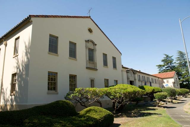 NASA Research Park (NRP) shenandoah Plaza Historic Buildings at Moffett Federal Airfield, CA B-20 taken by Photo summer student Shashank