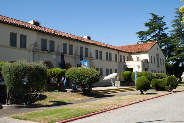 NASA Research Park (NRP) shenandoah Plaza Historic Buildings at Moffett Federal Airfield, CA B-20 taken by Photo summer student Shashank