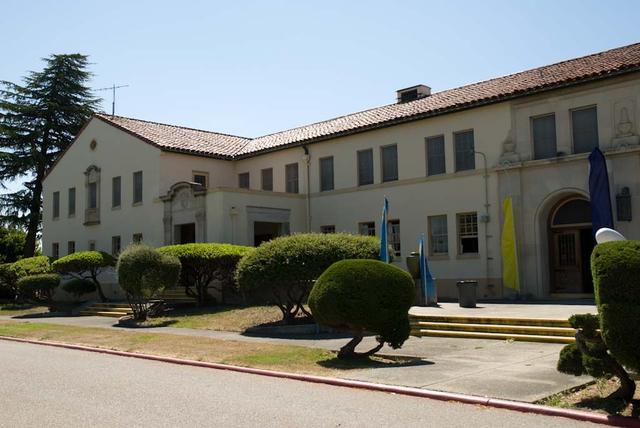 NASA Research Park (NRP) shenandoah Plaza Historic Buildings at Moffett Federal Airfield, CA B-20 taken by Photo summer student Shashank