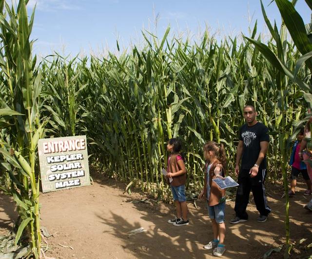 Space Farm 7 Program; NASA Day at the Dell'osso Family Farm, Lathrop,CA for the opening of the Kepler Corn Maze. Lots of fun activities were available and Kepler scientists gave talks and hands on demos to the audience of kids and adults alike to better understand Kepler and it's mission.