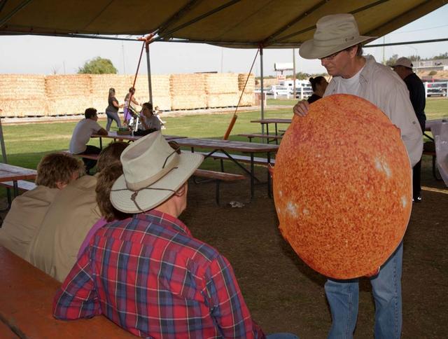 Space Farm 7 Program; NASA Day at the Dell'osso Family Farm, Lathrop,CA for the opening of the Kepler Corn Maze. Lots of fun activities were available and Kepler scientists gave talks and hands on demos to the audience of kids and adults alike to better understand Kepler and it's mission.