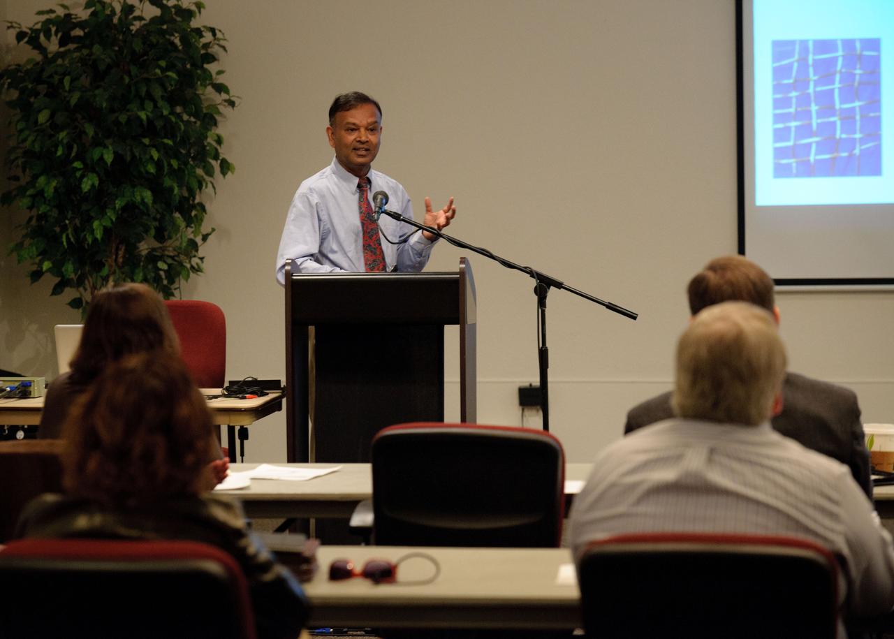 Tech Expo Day at NASA Ames Research Center. Nanosensors with Dr Meyya Meyyappan, Chief Scientist of Nanotechnology