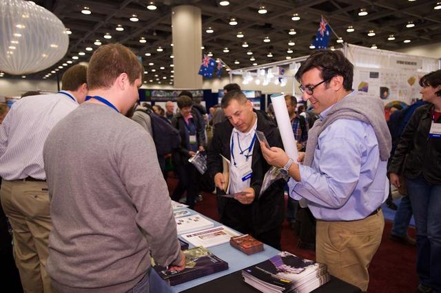 American Geophysical Union 'AGU'  Fall Meeting in San Francisco Moscone Center, California.