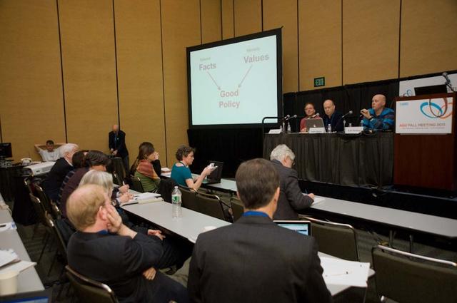 American Geophysical Union 'AGU' Fall Meeting in San Francisco Moscone Center, California.