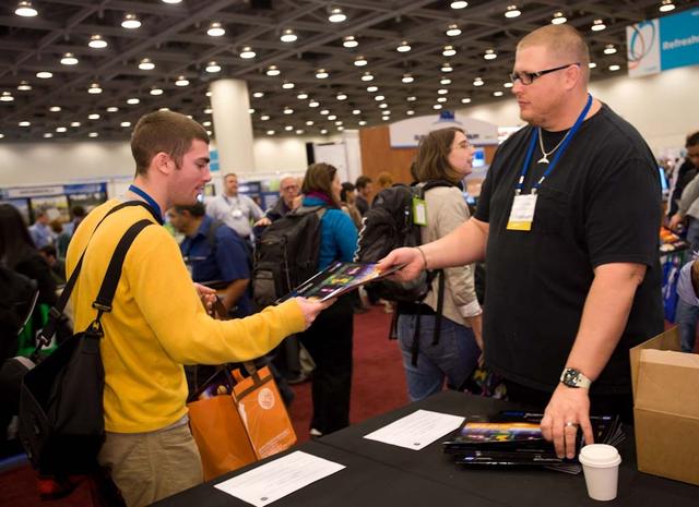 American Geophysical Union 'AGU' Fall Meeting in San Francisco Moscone Center, California.