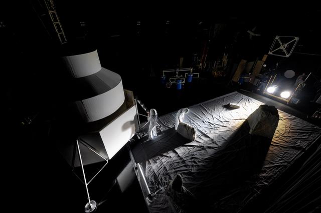 NASA image: NASA Engineers Simulate Lunar Lighting for Artemis III Moon Landing
