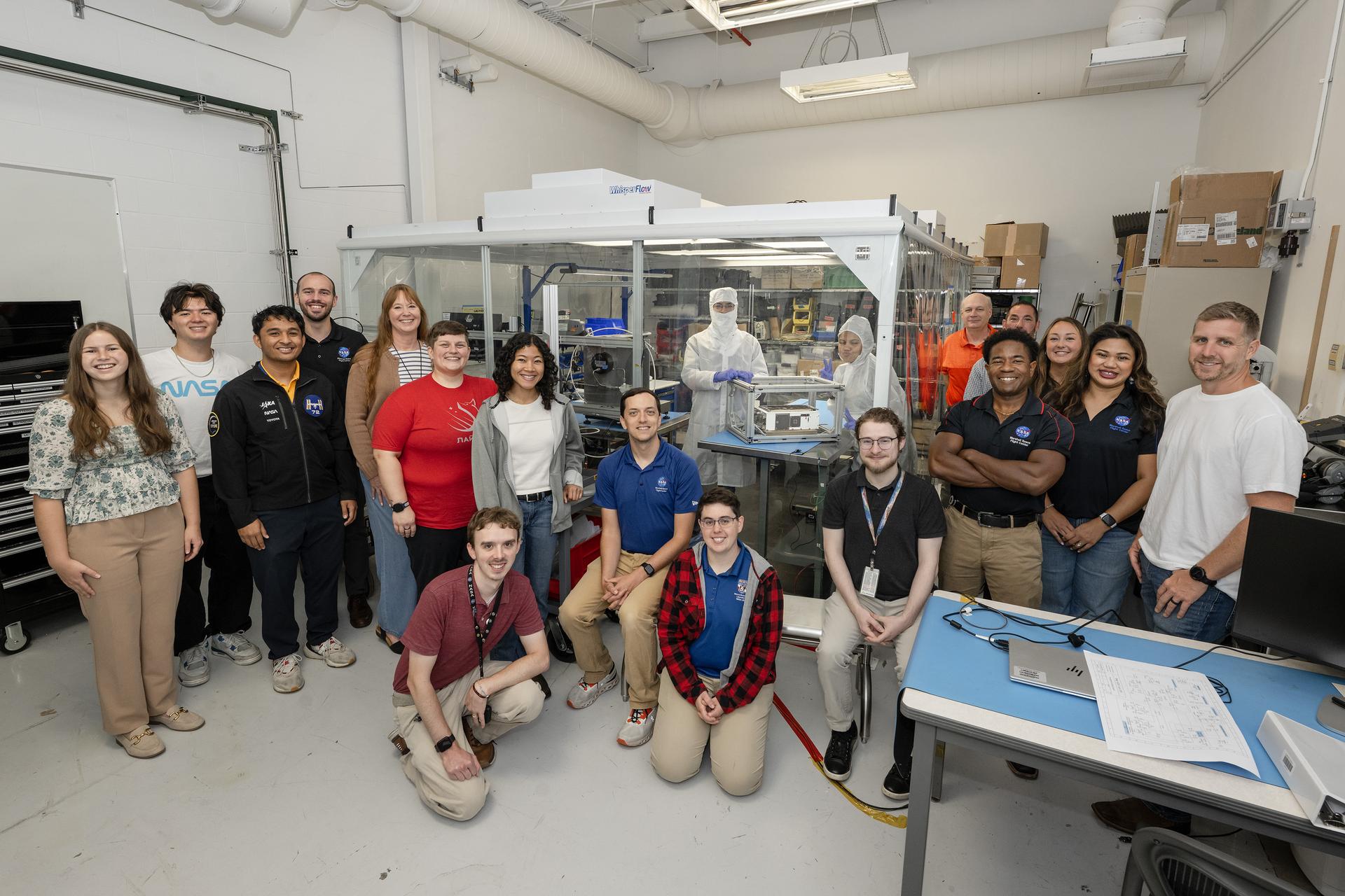 Engineers and technicians at NASA’s Marshall Space Flight Center in Huntsville, Alabama, are putting the Green Propulsion Dual Mode flight hardware through critical pre-launch testing. The mission, a 6-U CubeSat, will demonstrate a first-of-its-kind integrated propulsion system that uses a single, non-toxic "green" propellant called ASCENT to perform both high-thrust and low-thrust maneuvers in space. These behind-the-scenes photos capture the team conducting rigorous physical and environmental tests inside the center’s Small Spacecraft Servicing and Integration Lab to ensure the spacecraft is ready for the extreme environment of low Earth orbit.
