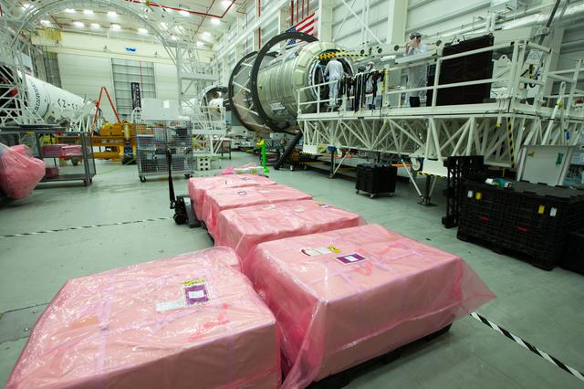NASA image: Space Station Science Loaded Aboard NG CRS-15