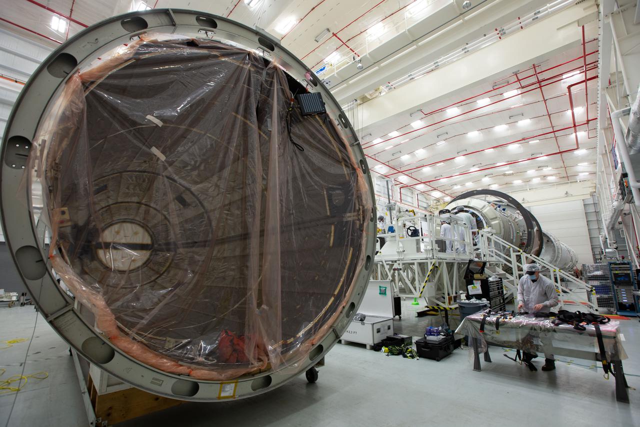 On Feb. 3, teams at NASA’s Wallops Flight Facility in Virginia loaded scientific payloads into a Northrop Grumman Cygnus vehicle. The spacecraft is scheduled to launch no earlier than 12:36 p.m. Saturday, Feb. 20, to the International Space Station.