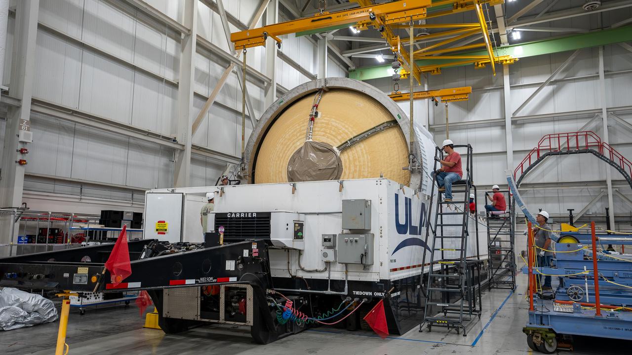 These images and videos show how crews in Alabama prepared the ICPS (interim cryogenic propulsion stage) for NASA’s SLS (Space Launch System) rocket for shipment to Florida between July 29-31. The ICPS in the photos and videos will help power NASA’s Artemis III mission to the Moon. The SLS upper stage is manufactured by United Launch Alliance at its facility in Decatur. Its RL10 engine is produced by Aerojet Rocketdyne, the SLS engines lead contractor, in West Palm Beach, Florida. ULA is working with Boeing, the SLS core stage and exploration upper stage lead contractor, to develop ICPS. ULA’s R/S RocketShip is transporting the flight hardware to its sister facility in Florida near NASA’s Kennedy Space Center for final checkouts. The ICPS for Artemis III is the last of its kind as SLS transitions to its next, more powerful Block 1B configuration with an upgraded upper stage beginning with Artemis IV.  NASA is working to land the first woman and first person of color on the Moon under Artemis. SLS is part of NASA’s backbone for deep space exploration, along with Orion and the Gateway in orbit around the Moon. SLS is the only rocket that can send Orion, astronauts, and supplies to the Moon in a single mission. 