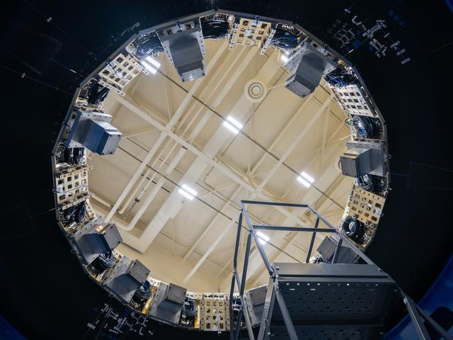 NASA image: : SLS Payload Adapter Manufactured, Prepared for Testing at NASA Marshall