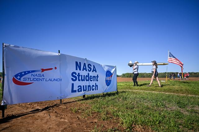 NASA image: The 2024 NASA Student Launch took place April 10-14 at the VBC and Bragg Farm
