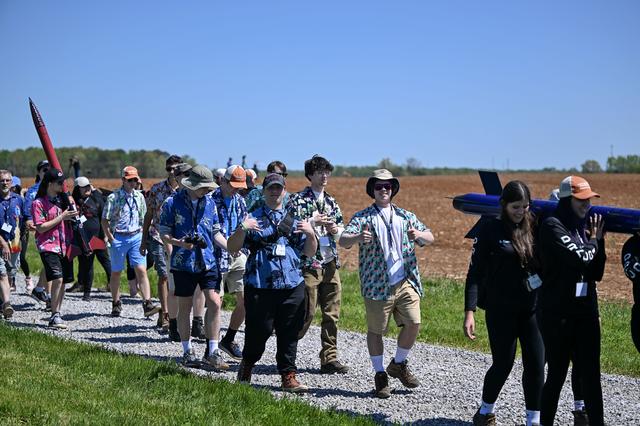 NASA image: The 2024 NASA Student Launch took place April 10-14 at the VBC and Bragg Farm