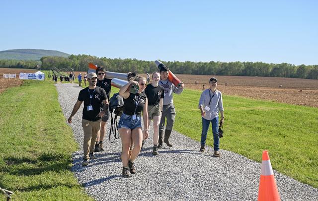 NASA image: The 2024 NASA Student Launch took place April 10-14 at the VBC and Bragg Farm