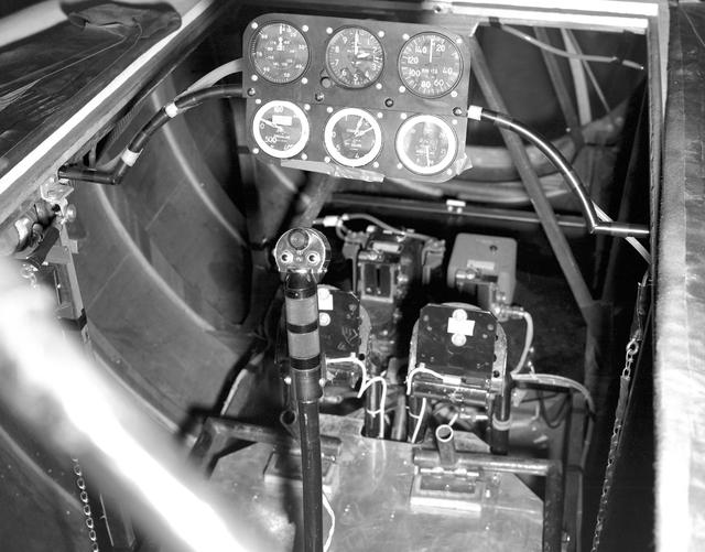 NASA image: M2-F1 cockpit