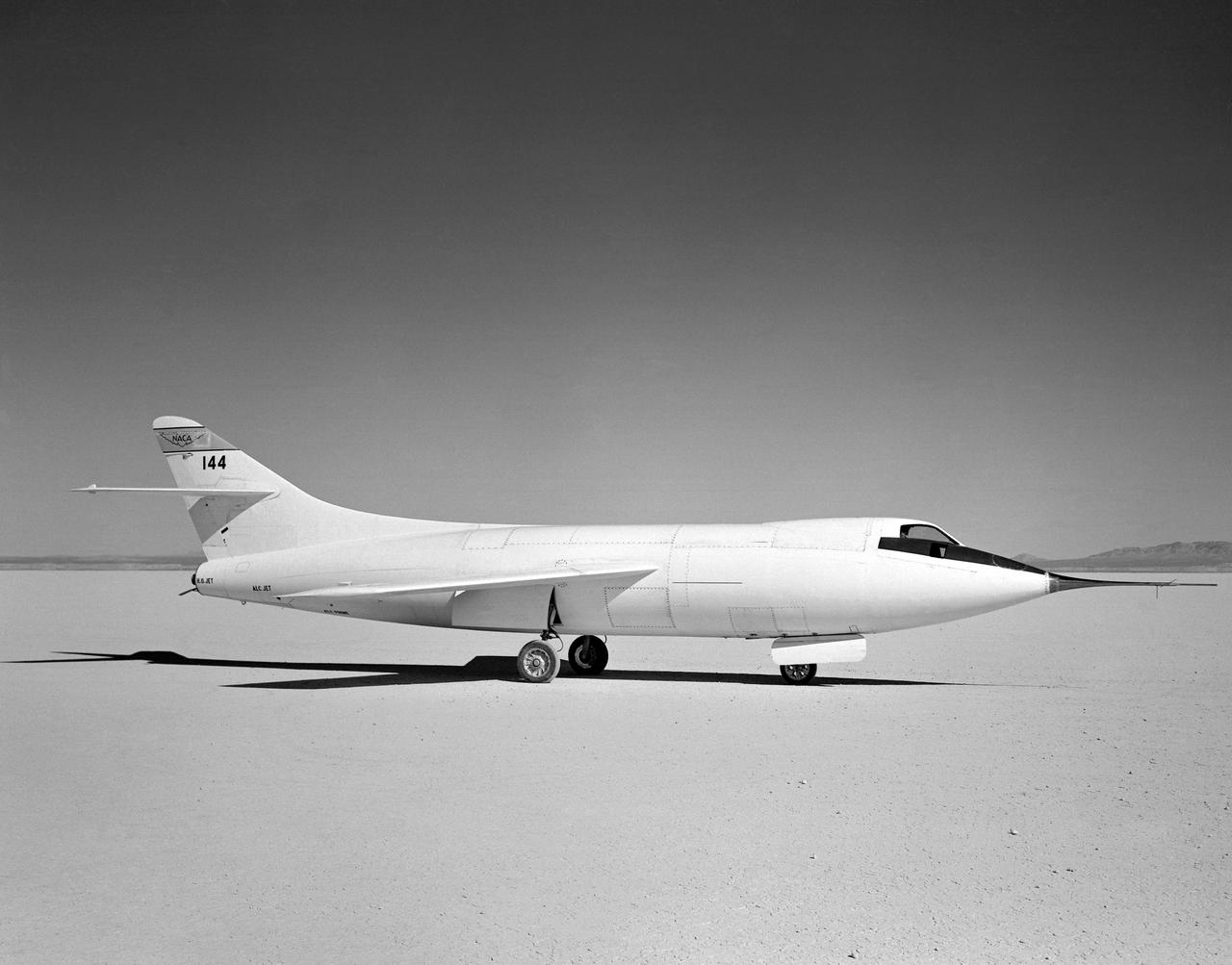 D-558-2 Aircraft on lakebed