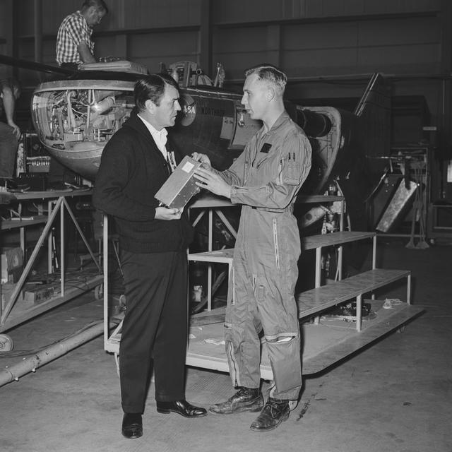 NASA image: Star Trek Cast and Crew Visit NASA Dryden in 1967