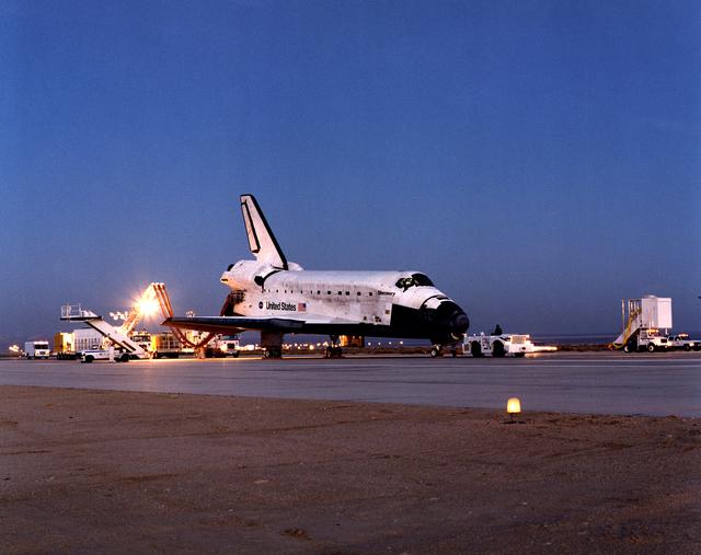 NASA image: STS-92 - Towing operation