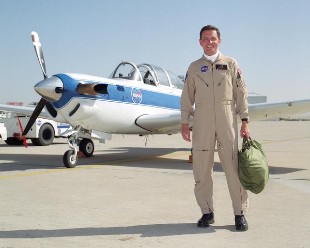 NASA image: Research pilot Mark Pestana