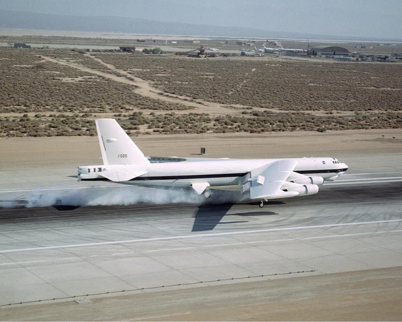 B-52H over Dryden Flight Research Center