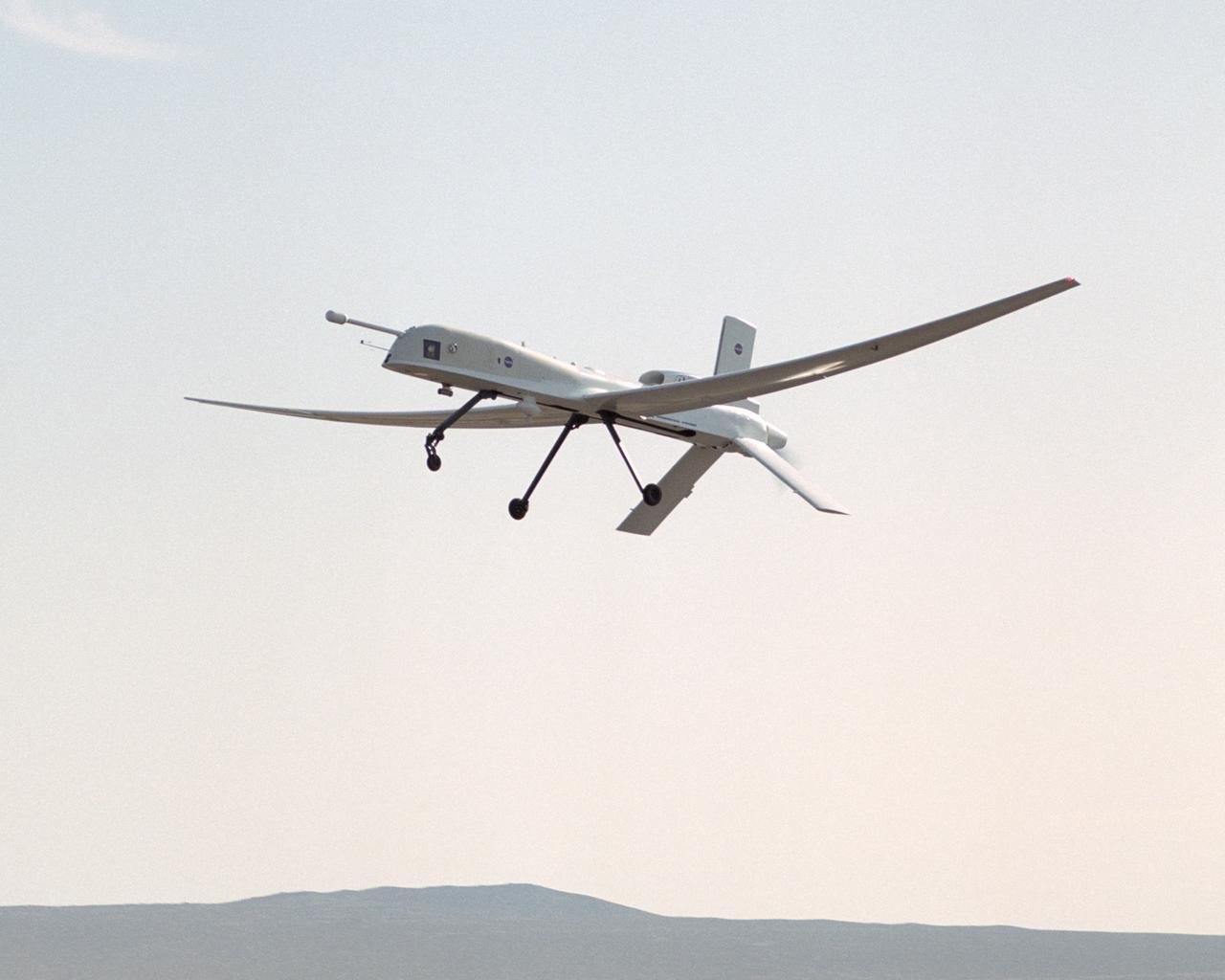 The remotely piloted Altus II aircraft probed lightning development with a variety of specialized instruments and cameras during a month-long study over Florida during the summer of 2002. 