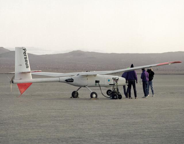 NASA image: Perseus Post-flight